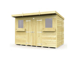 10ft x 6ft Pent Summer Shed