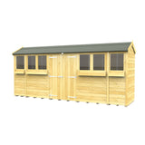 4ft x 16ft Apex Summer Shed