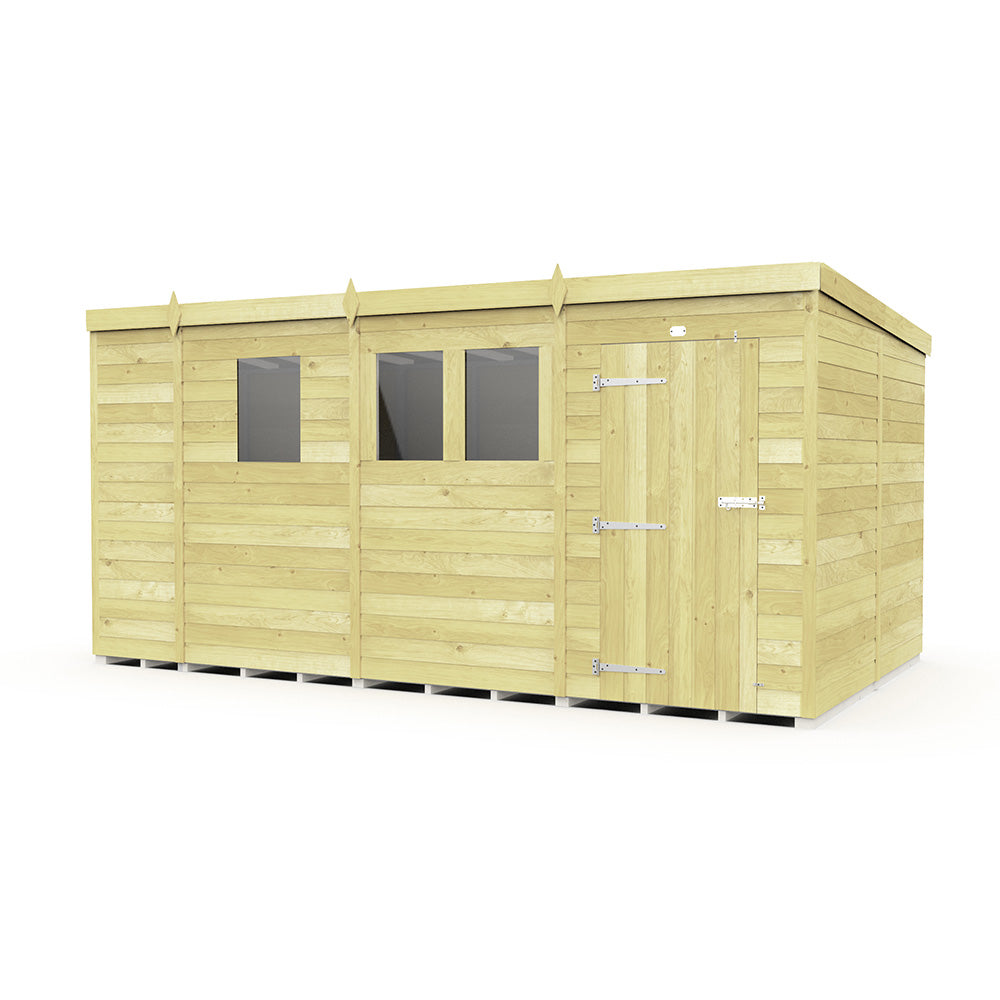 13ft x 8ft Pent Shed