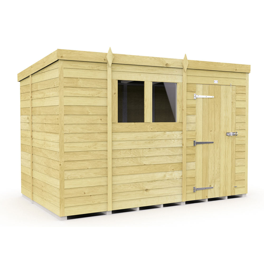 11ft x 7ft Pent Shed