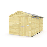 8ft x 13ft Apex Security Shed