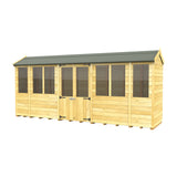 4ft x 16ft Apex Summer House