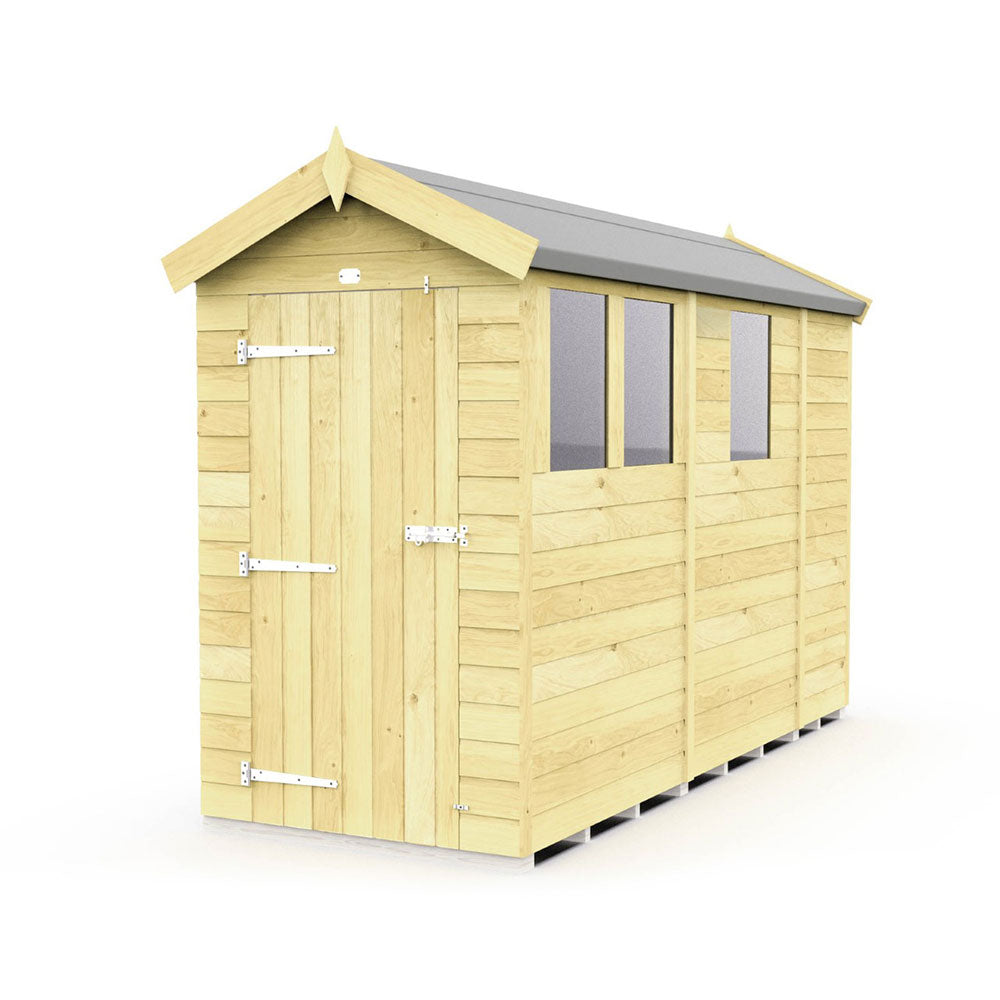 4ft x 9ft Apex Shed