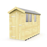 4ft x 9ft Apex Shed