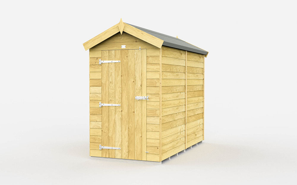 4ft x 7ft Apex Shed