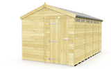 8ft x 15ft Apex Security Shed