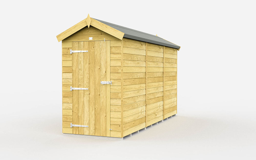 4ft x 11ft Apex Shed