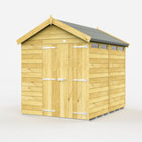 6ft x 8ft Apex Security Shed