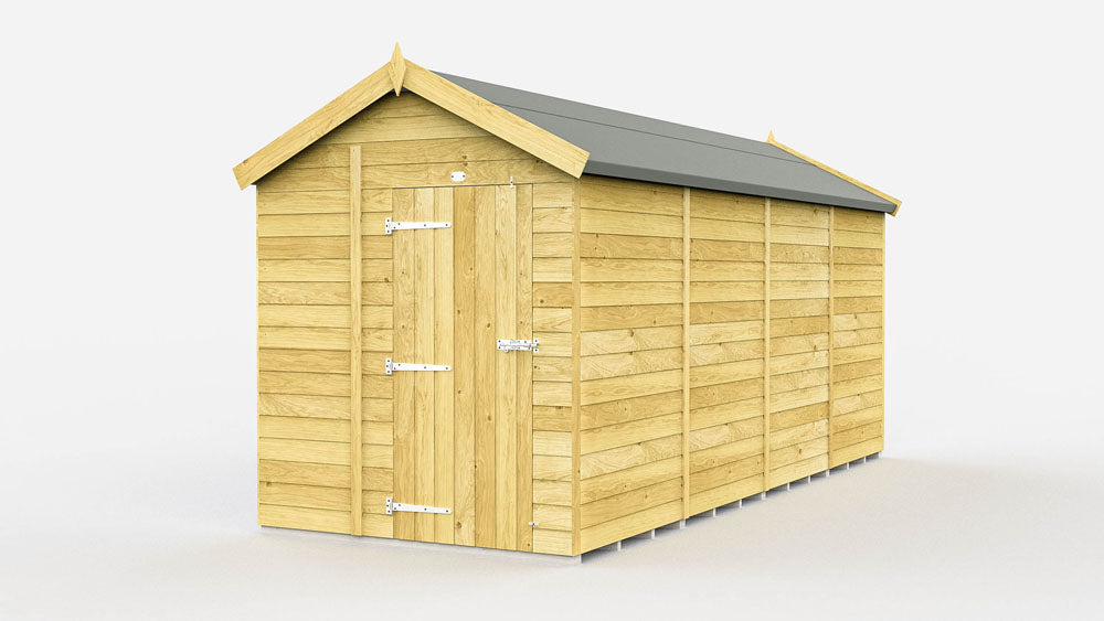 7ft x 16ft Apex Shed