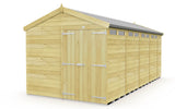 8ft x 18ft Apex Security Shed