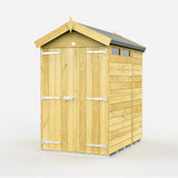 4ft x 6ft Apex Security Shed