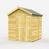 7ft x 7ft Apex Security Shed