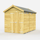 7ft x 9ft Apex Security Shed