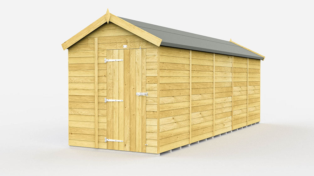 7ft x 20ft Apex Shed