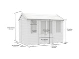 6ft x 10ft Apex Summer House