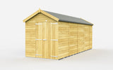 7ft x 17ft Apex Shed