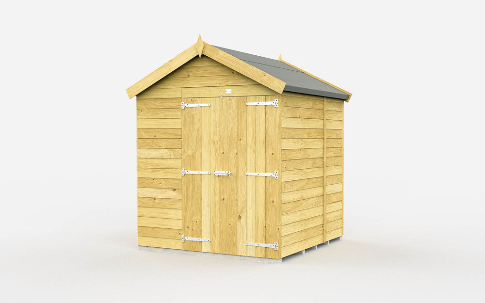 7ft x 6ft Apex Shed