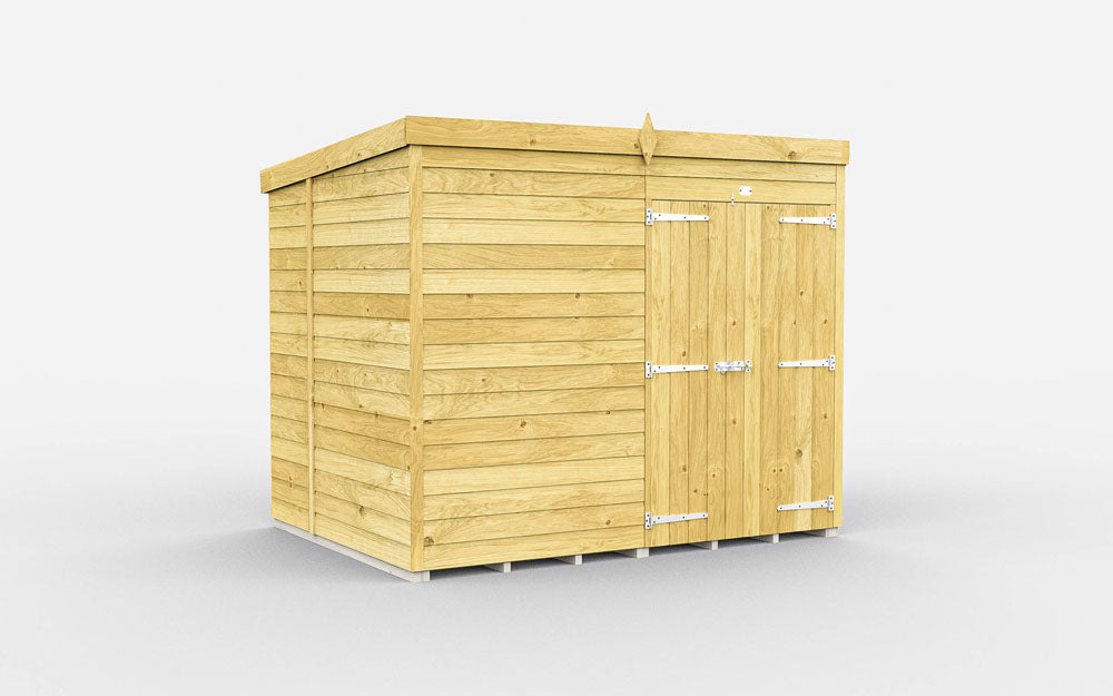 8ft x 7ft Pent Shed