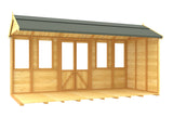 5ft x 14ft Apex Summer House