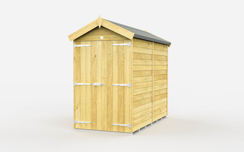 4ft x 7ft Apex Shed