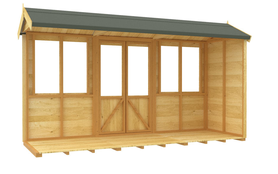 4ft x 12ft Apex Summer House