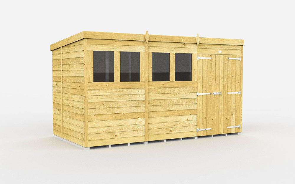 12ft x 7ft Pent Shed