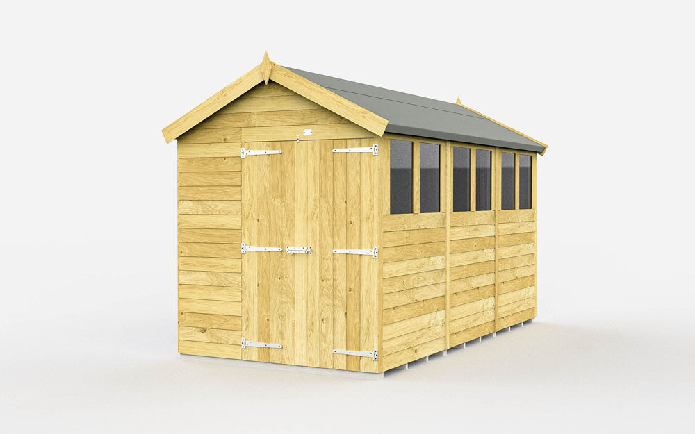 7ft x 12ft Apex Shed