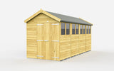 7ft x 16ft Apex Shed