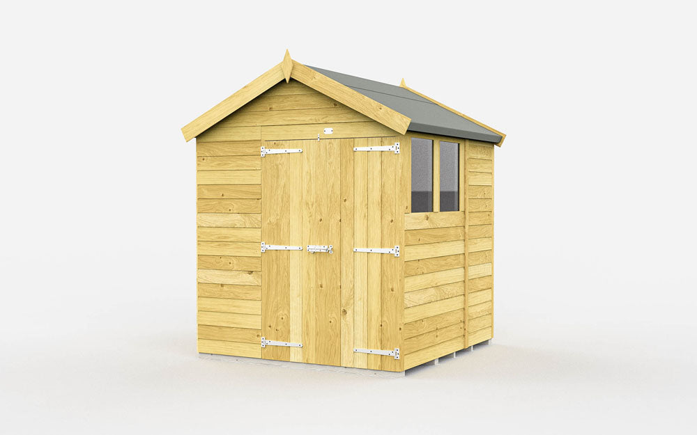 7ft x 6ft Apex Shed