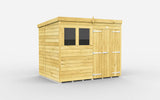 8ft x 7ft Pent Shed