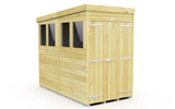 4ft x 8ft Pent Shed