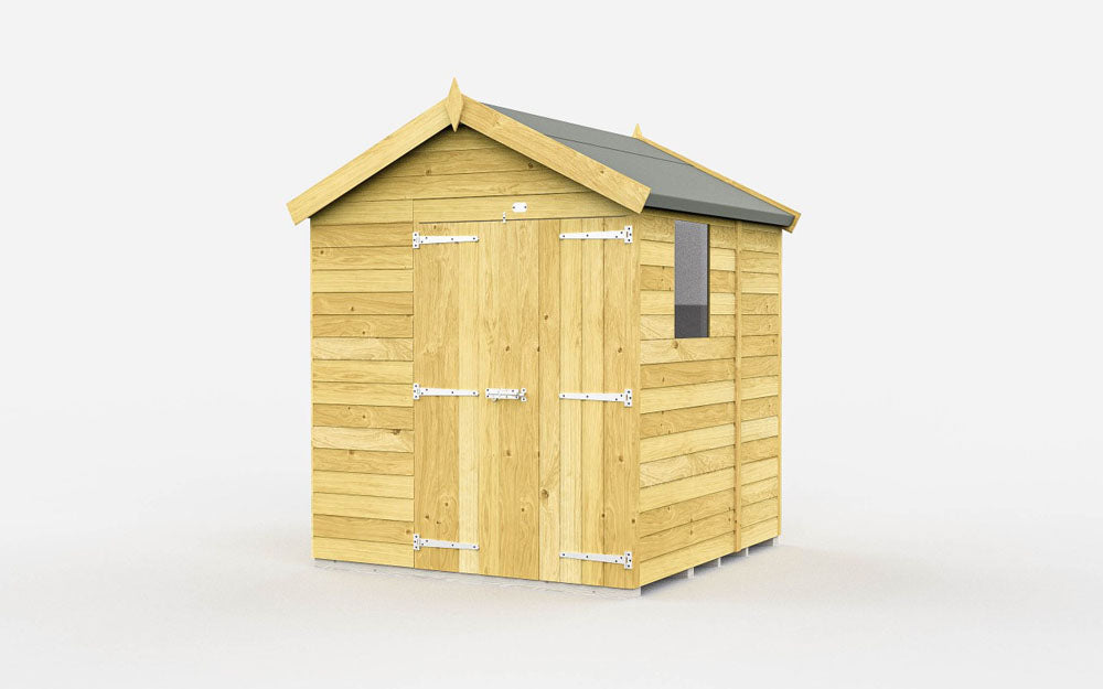 7ft x 5ft Apex Shed