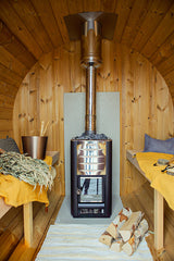 Barrel Sauna 2m Length 4 Person Outdoor Sauna