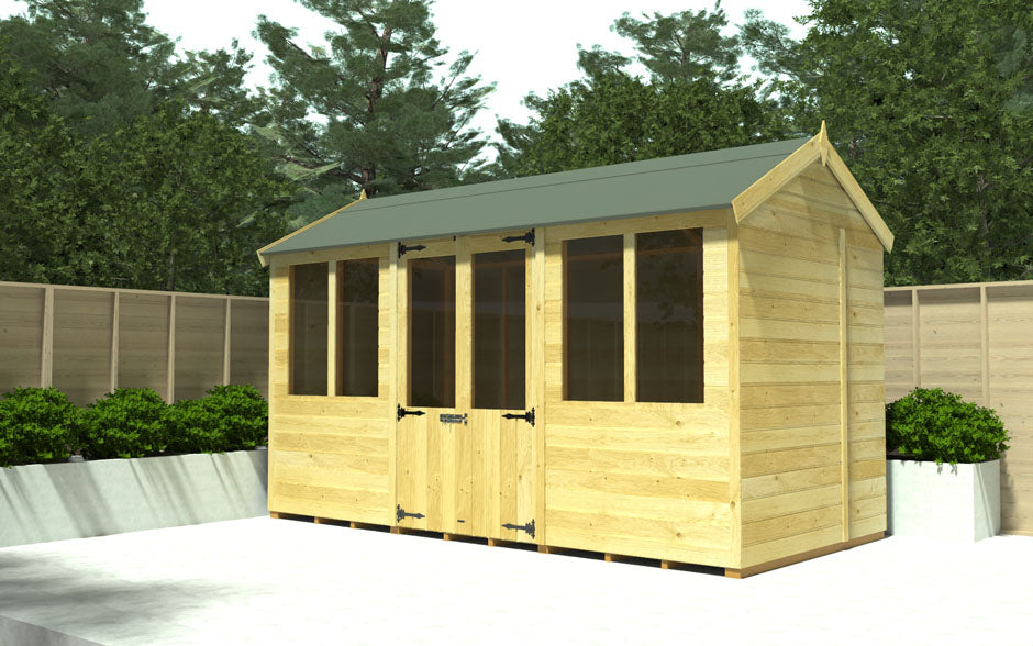 6ft x 8ft Apex Summer House