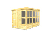 10ft x 6ft Pent Potting Shed