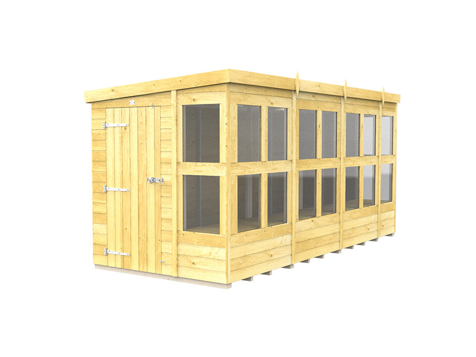 14ft x 6ft Pent Potting Shed