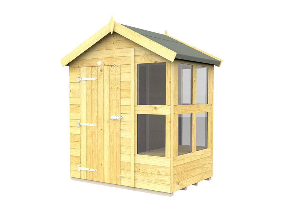 6ft x 4ft Apex Potting Shed