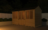 5ft x 18ft Apex Summer House