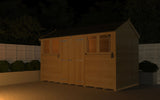 5ft x 12ft Apex Summer Shed