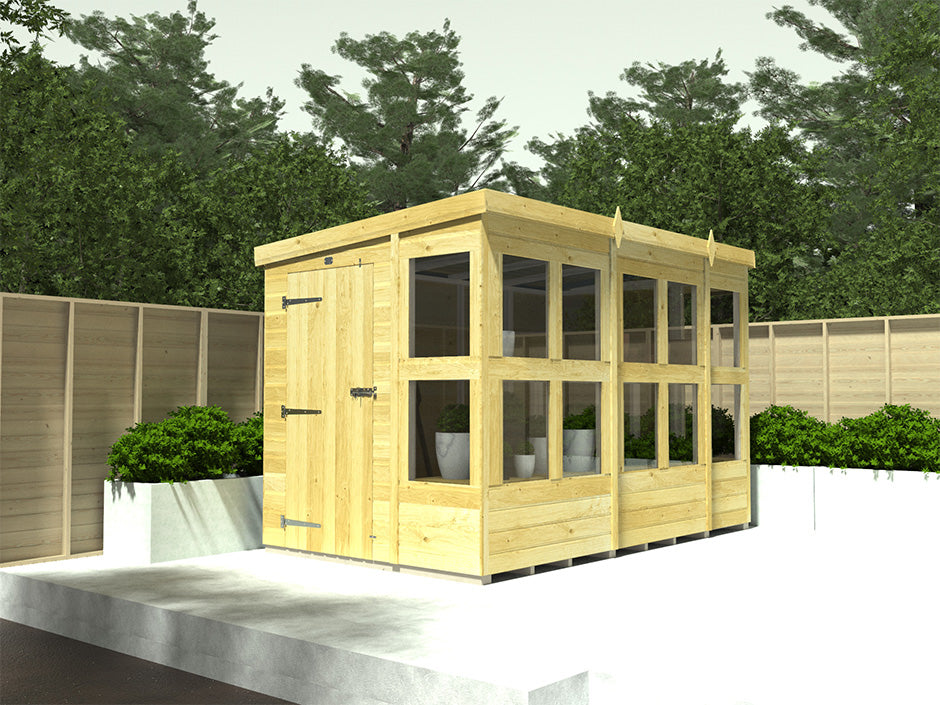 10ft x 6ft Pent Potting Shed